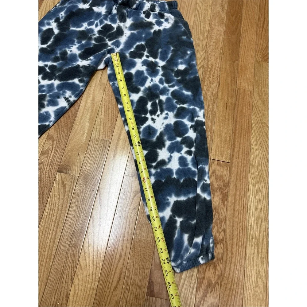Colsie Woman's Tie Dye  Drawstring Fleece Draw String Jogger Sweatpants - Small‎ - Picture 6 of 7